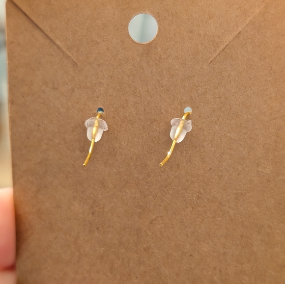 Demon Slayer Anime Zenitsu Earrings NEW - Picture 2 of 2